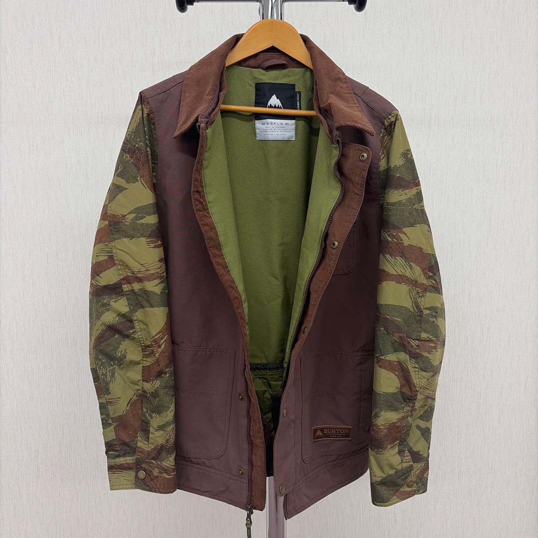BURTON フード取り外し可 ジャケット 美品 ベンチレーション付 S