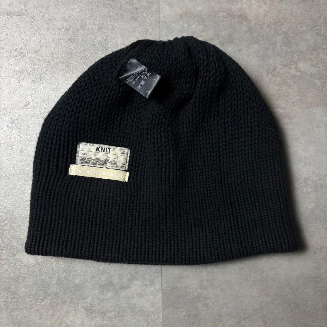 COMESANDGOES ニット帽 ビーニーCOTTON 3G STANDARD