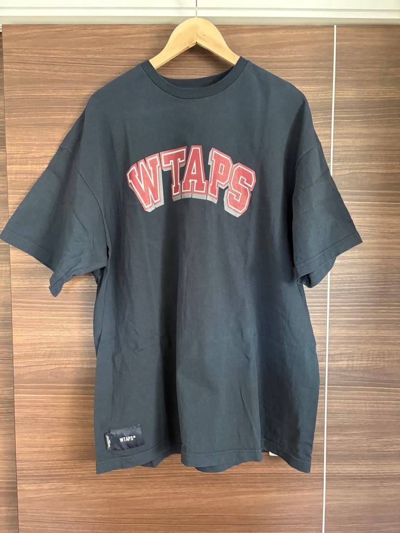 WTAPS ダークネイビー スポットTシャツ X04