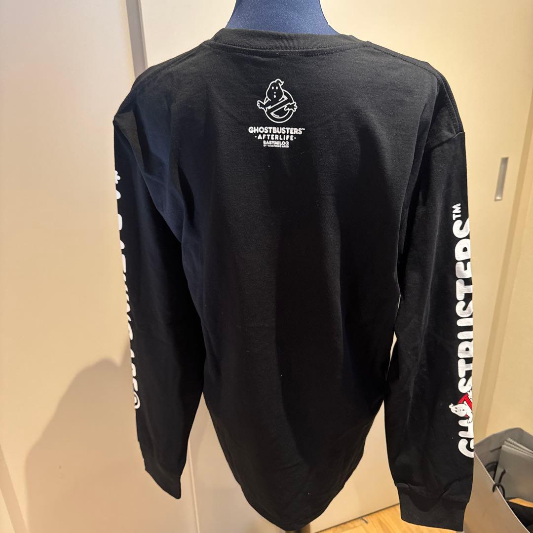 A BATHING APE エイプ ゴーストバスターズコラボTシャツ　長袖