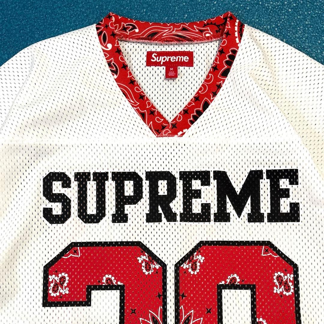 極美品/25SS】Supreme　Bandana　Baseball　Jersey