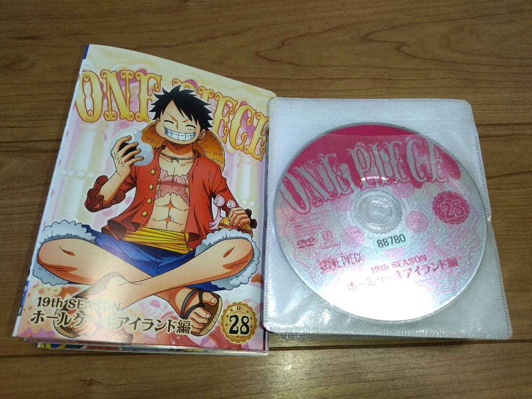 DVD　ワンピース　19th　season　ホールケーキアイランド編　全28巻