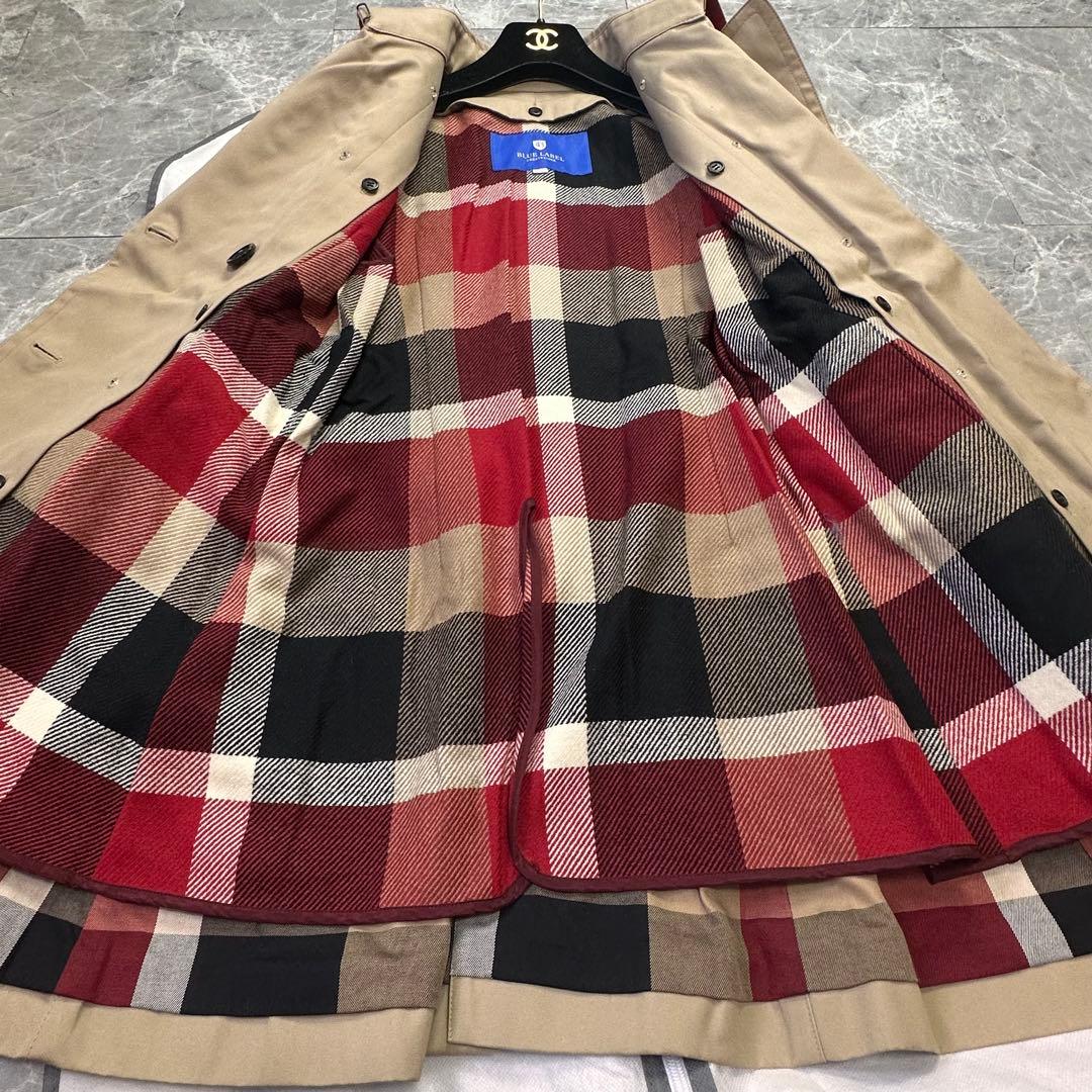 新品タグ付き♡ブルーレーベルクレストブリッジ トレンチコート ベルトライナー