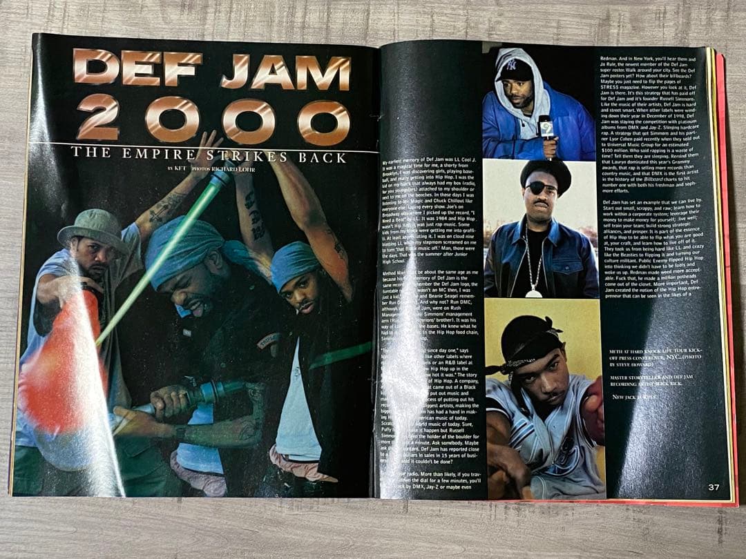 洋楽 Method Man Redman EPMD Stress Mag HIPHOP