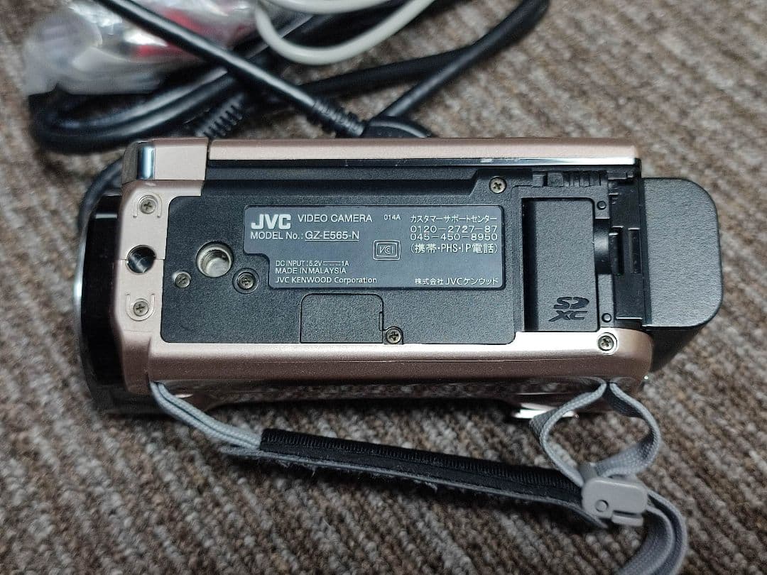 JVC GZ-E565-N フルHD Everio ビデオカメラ 本体