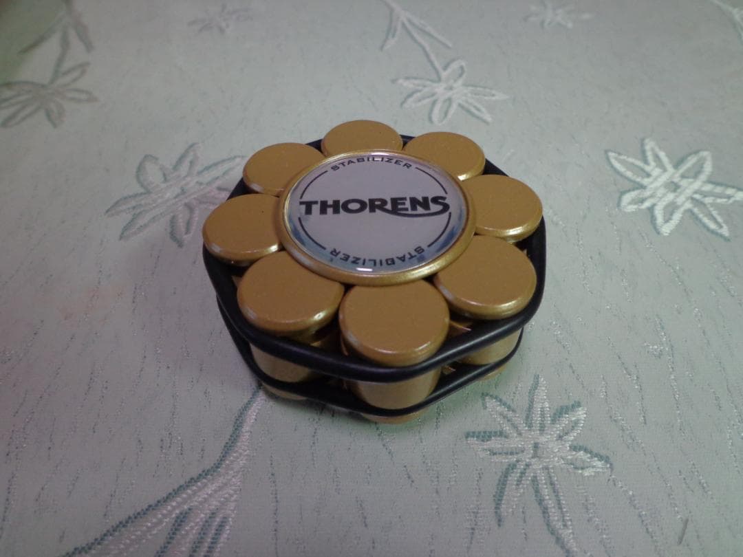 【新品・未使用】THORENS/トーレンス　スタビライザー　ゴールド
