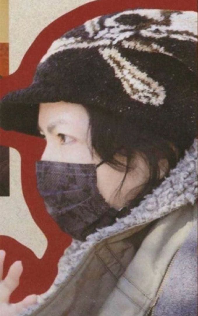 hyde着　archive Roen SKULL KNIT CASQUETTE