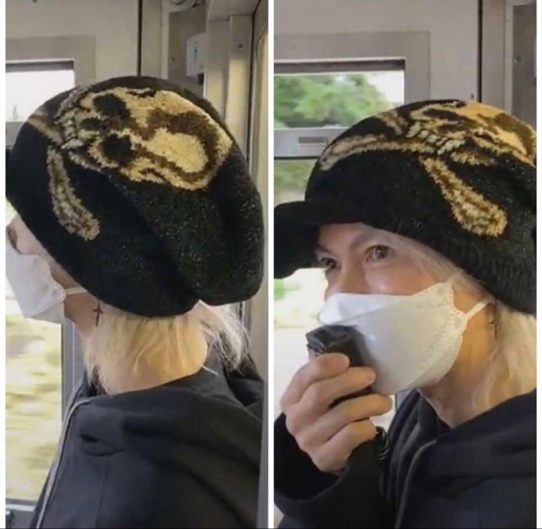 hyde着　archive Roen SKULL KNIT CASQUETTE