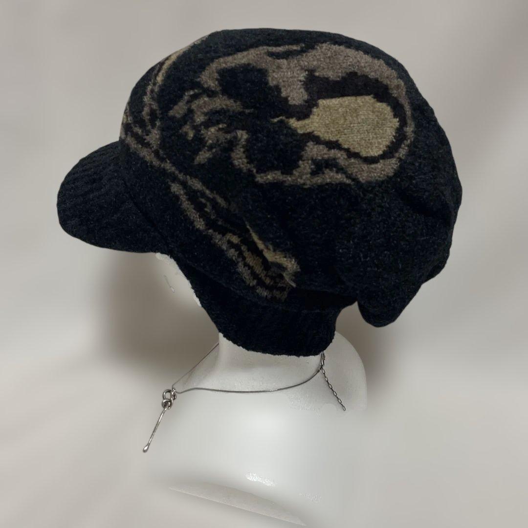 hyde着　archive Roen SKULL KNIT CASQUETTE