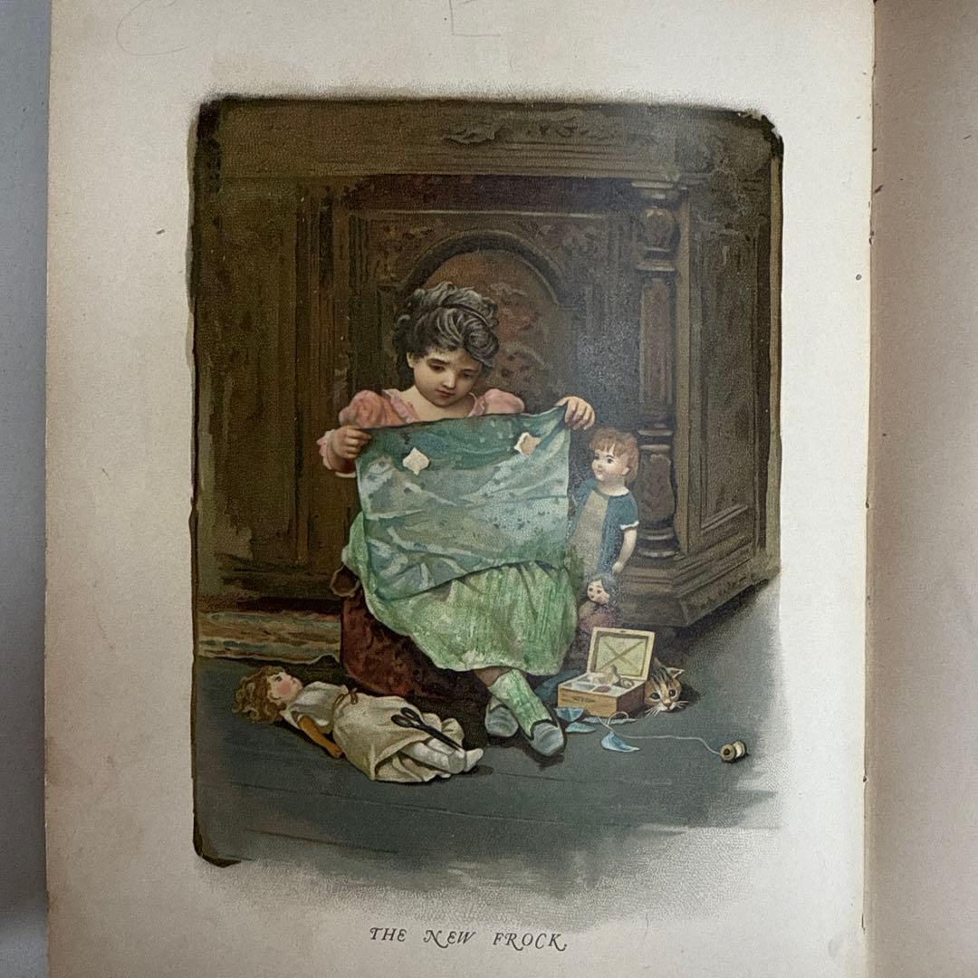 稀少すぎるアンティーク絵本　1888年アーネストニースター洋書ヴィクトリアン古書