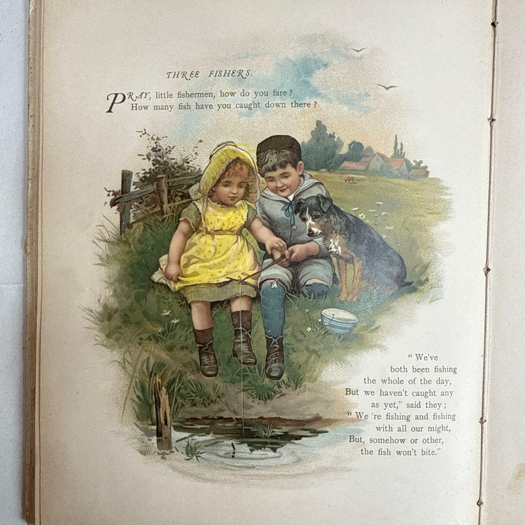 稀少すぎるアンティーク絵本　1888年アーネストニースター洋書ヴィクトリアン古書