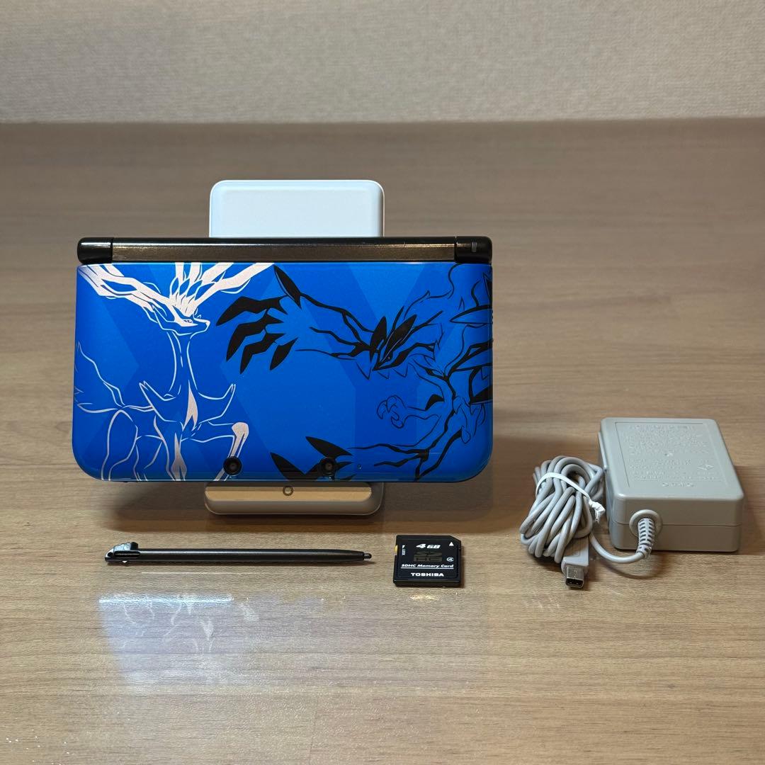 6-013 ニンテンドー3DS LL ポケットモンスターX パック 箱付き