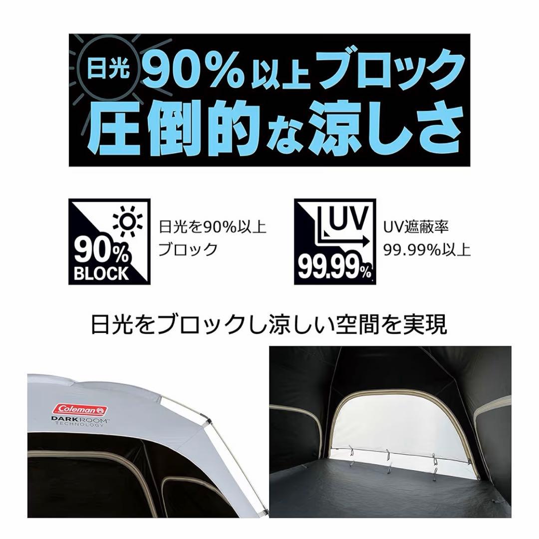 【美品・3回使用のみ】コールマン シェード&レジャーシート大
