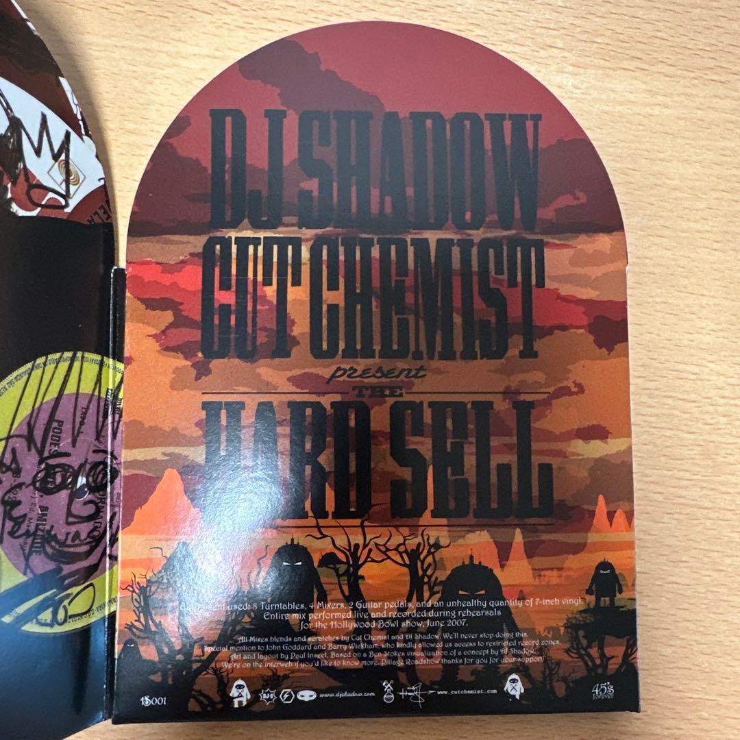 DJ Shadow Cut Chemist 特殊ジャケット HARD SELL