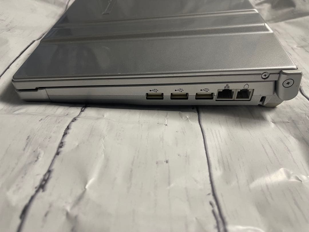 レッツノート T7 メモリ2GB増設XP/Vistaディスク付 画面黄ばみ縦線