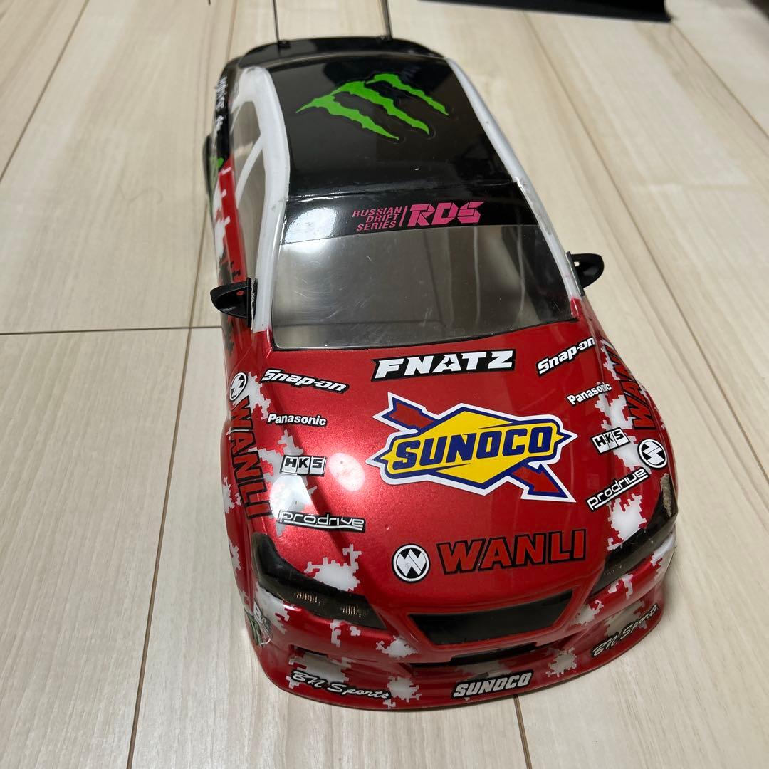 ドリフトラジコンボディ　マークXFFRレプリカ