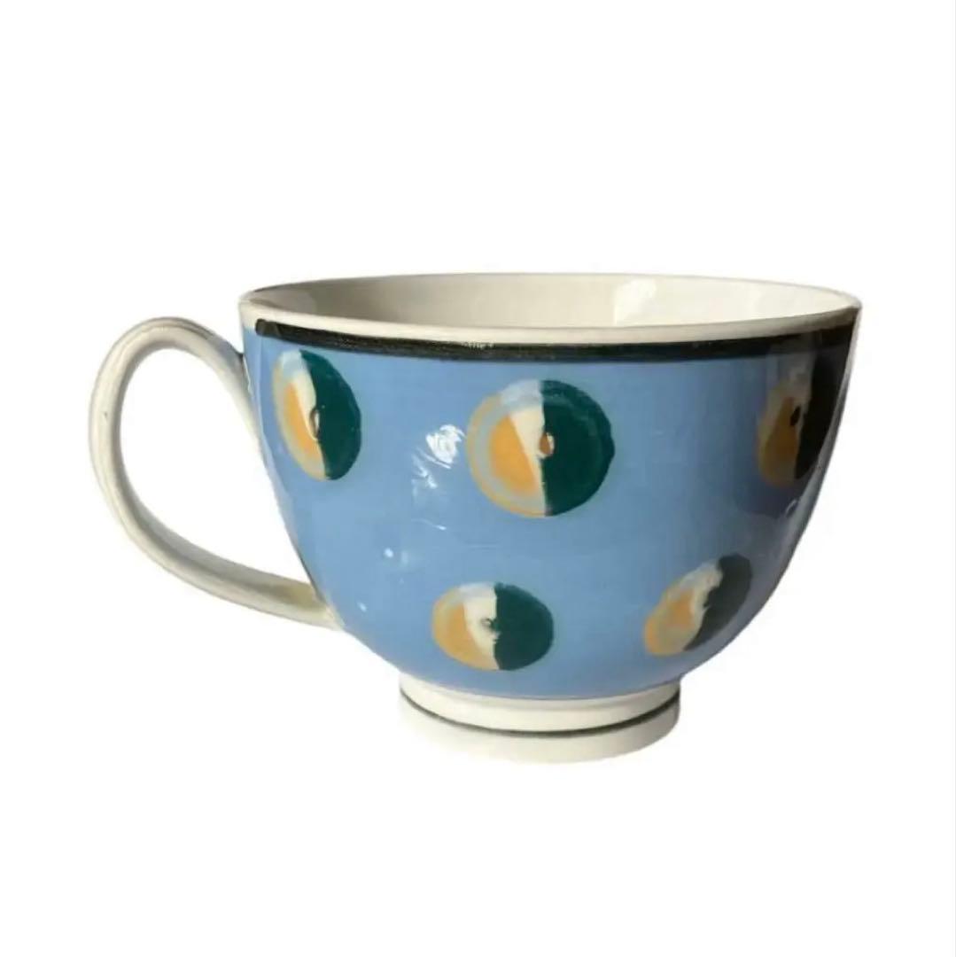 【antique】フランス カフェオレボウル クレイユモントロー