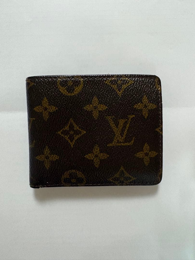 【パリ購入】LOUIS VUITTON モノグラム 二つ折り財布