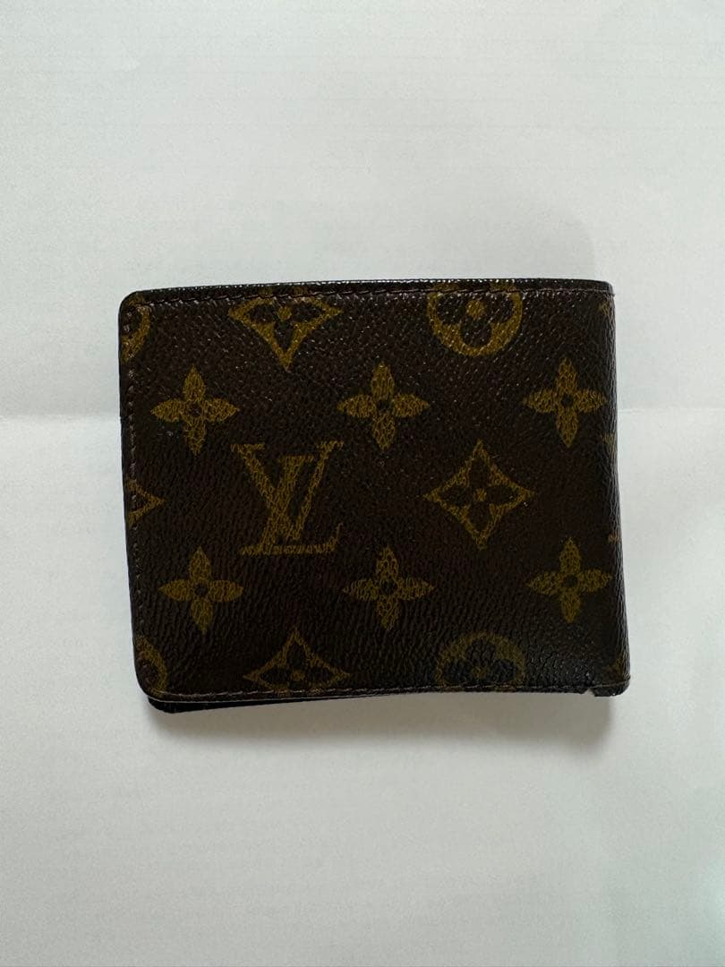 【パリ購入】LOUIS VUITTON モノグラム 二つ折り財布