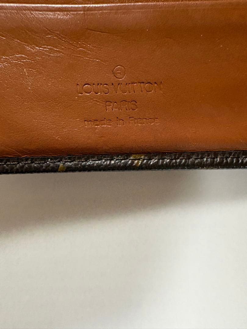 【パリ購入】LOUIS VUITTON モノグラム 二つ折り財布