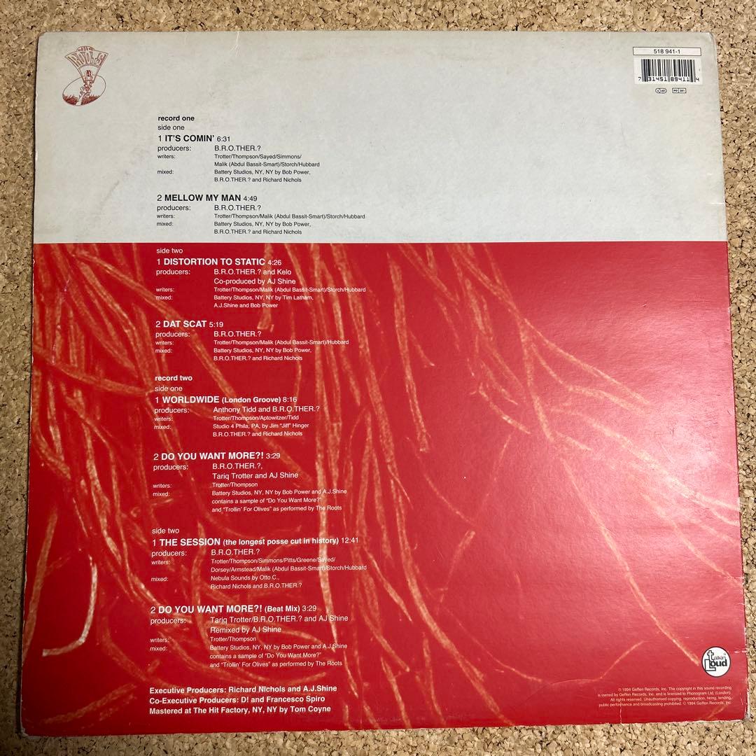 洋楽 the ROOTS from the ground up 2LP