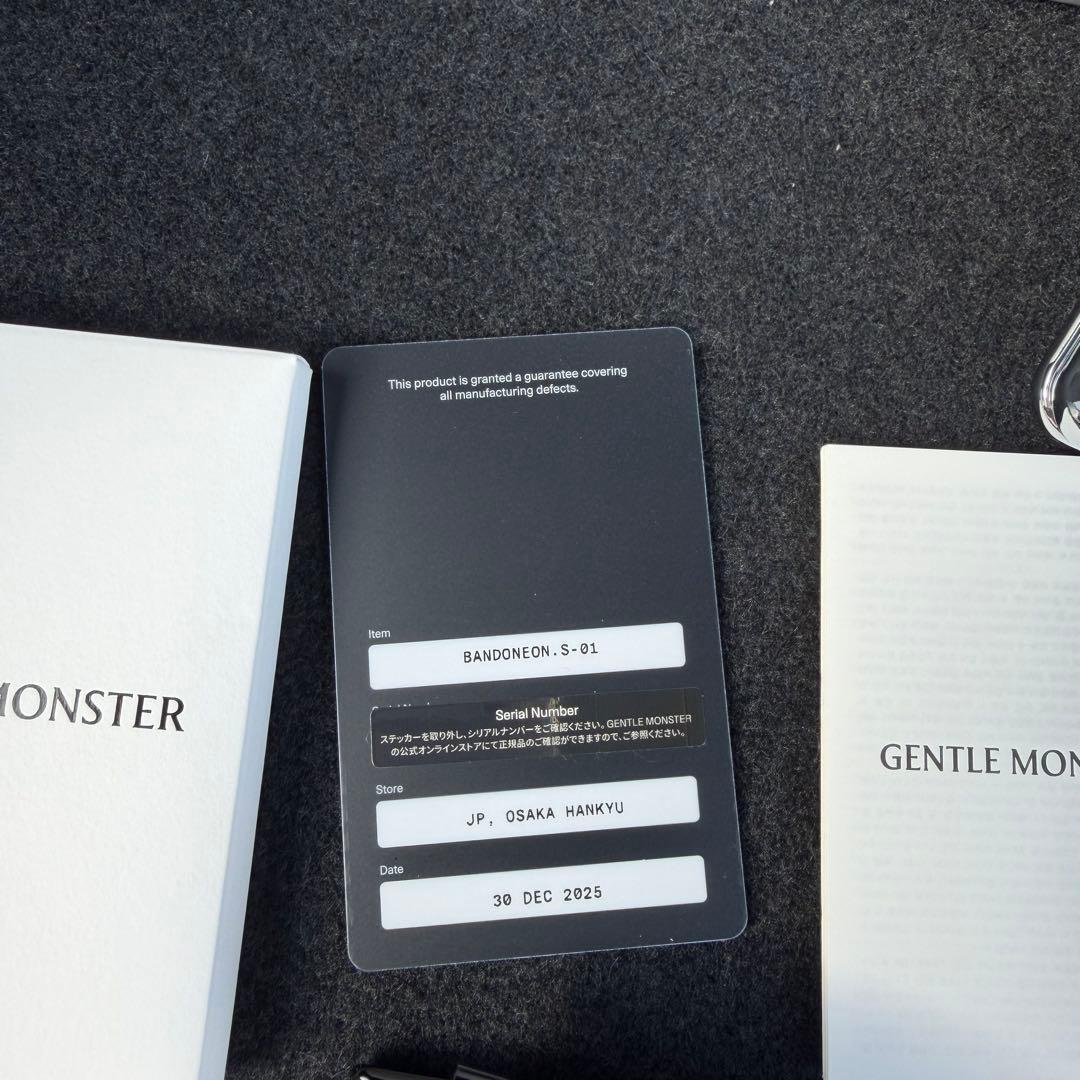 GENTLE MONSTER Bandoneon.S サングラス