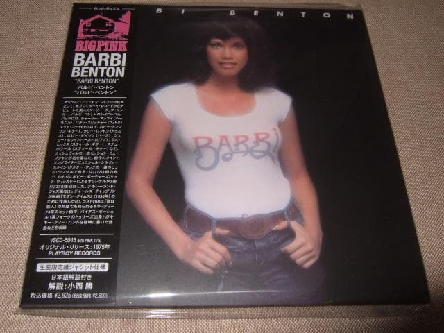 BARBIE BENTON,新品未開封,紙ジャケ,ロック,ポップス,CD