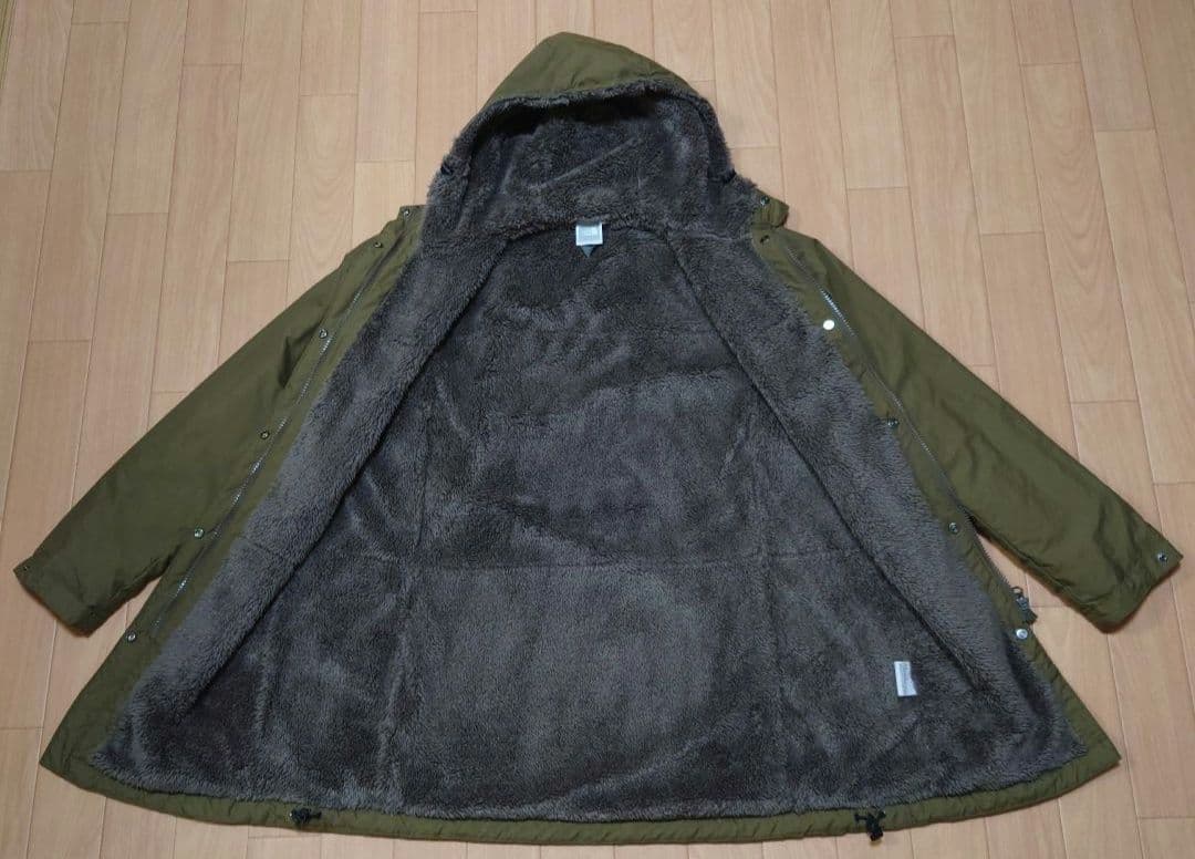 美品THE NORTHFACE レディースコンパクト　ノマドコート　Lサイズ