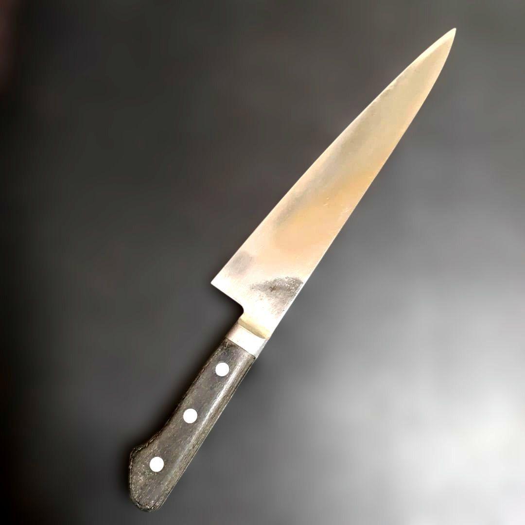 刃渡り27cmMisono 牛刀 ステンレス製 料理用包丁中古美品