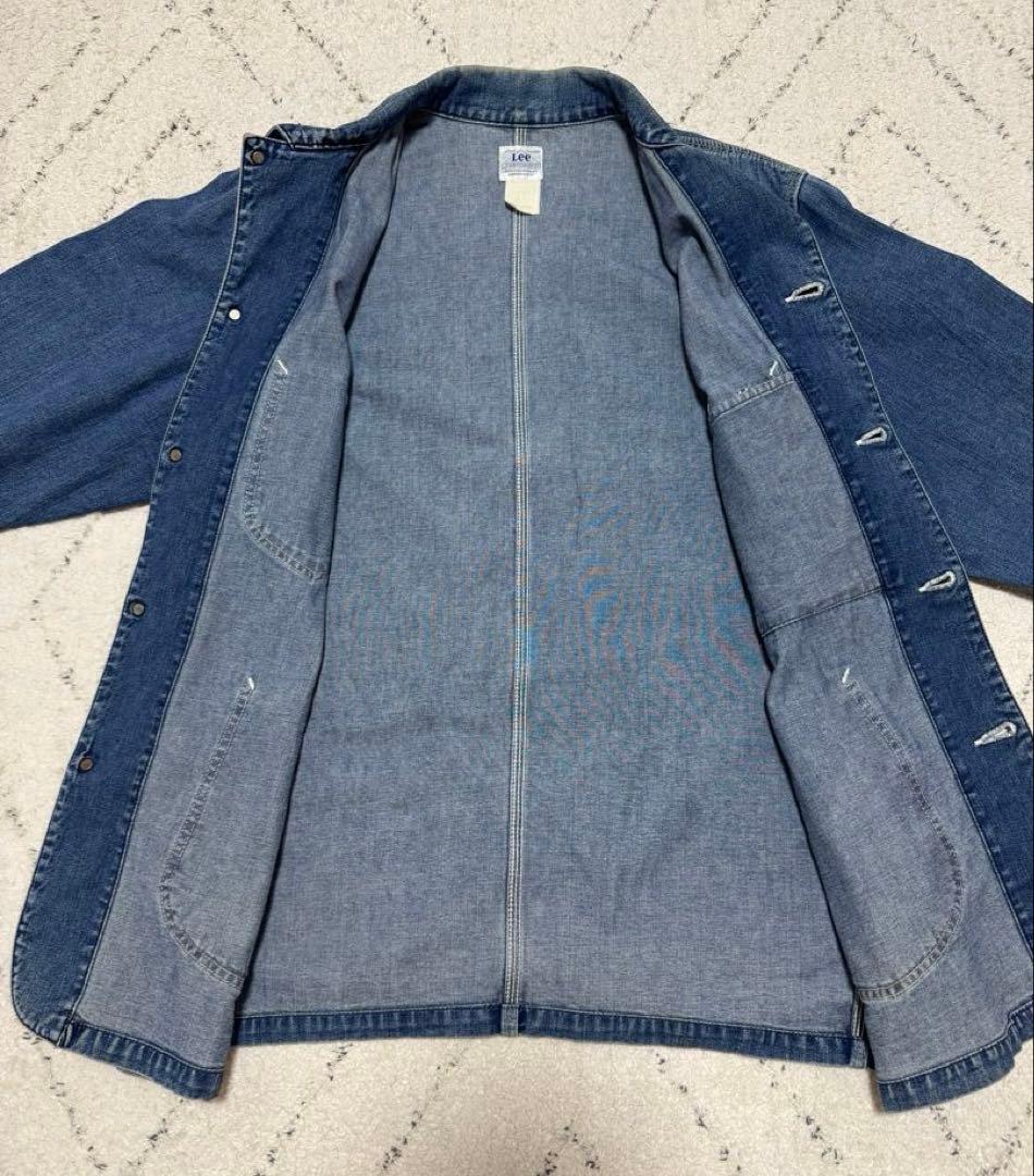 90s Lee カバーオール 91-J 復刻 USA製 M ロングエル