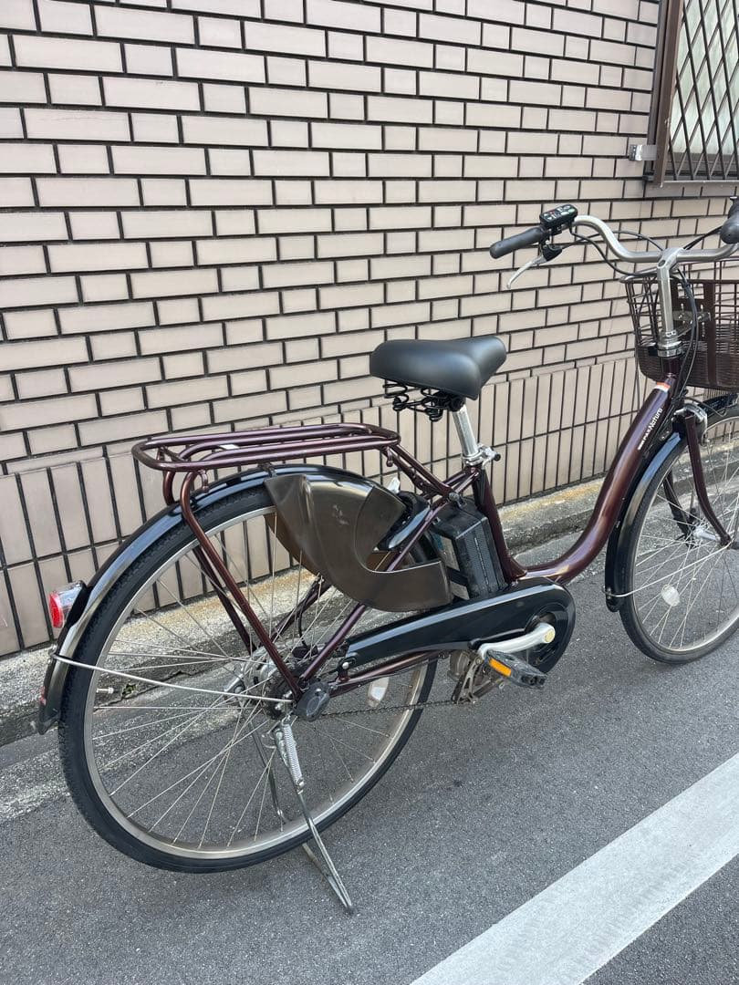 12.3ahヤマハ電動アシスト自転車26インチ