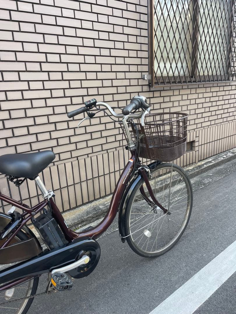 12.3ahヤマハ電動アシスト自転車26インチ