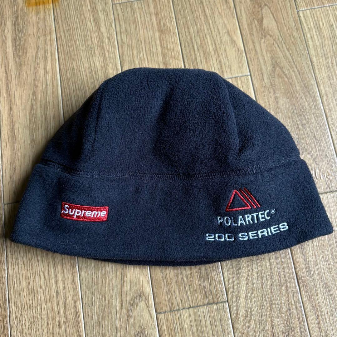 か*リ様 【24FW】Supreme Polartec Beanie Black