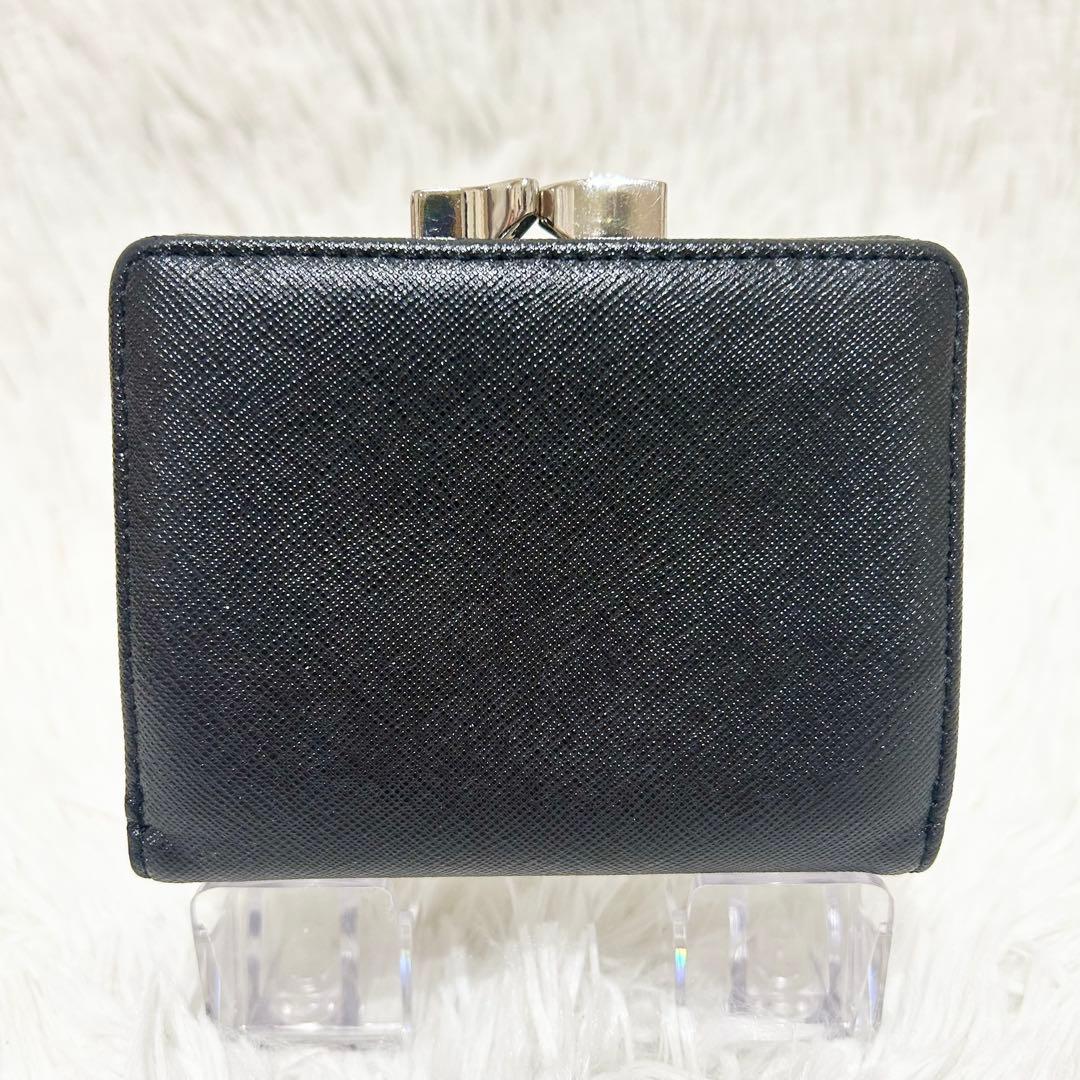 美品✨ヴィヴィアンウエストウッド ディアマンテ 三つ折り財布 がま口 レザー