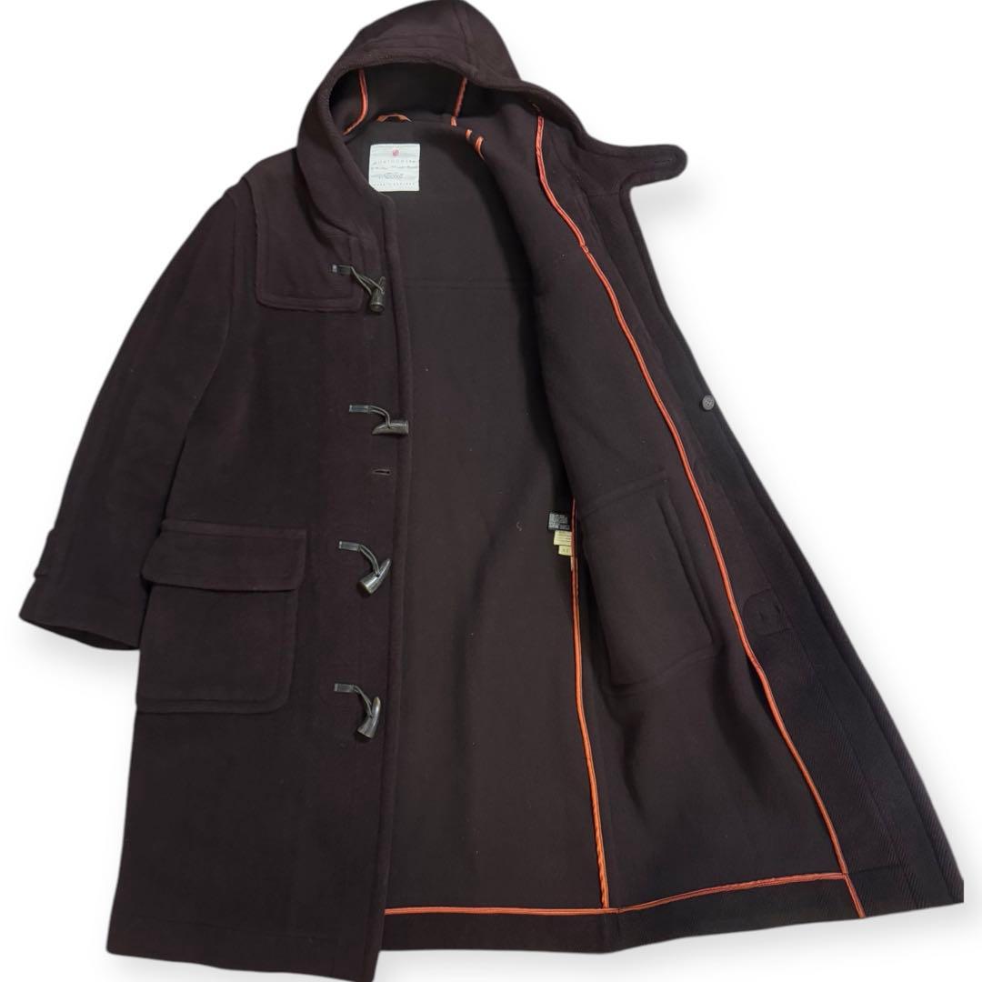 MONTGOMERY 英国製 ダッフルコート ヘリンボーン Tibbett社