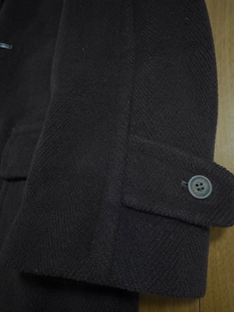 MONTGOMERY 英国製 ダッフルコート ヘリンボーン Tibbett社