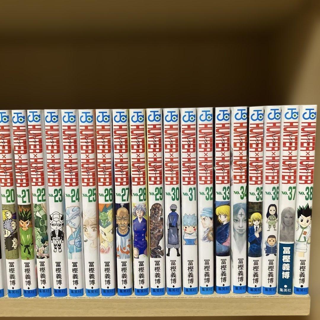 良品❗️送料無料❗️ハンターハンター全巻1〜38巻 冨樫義博
