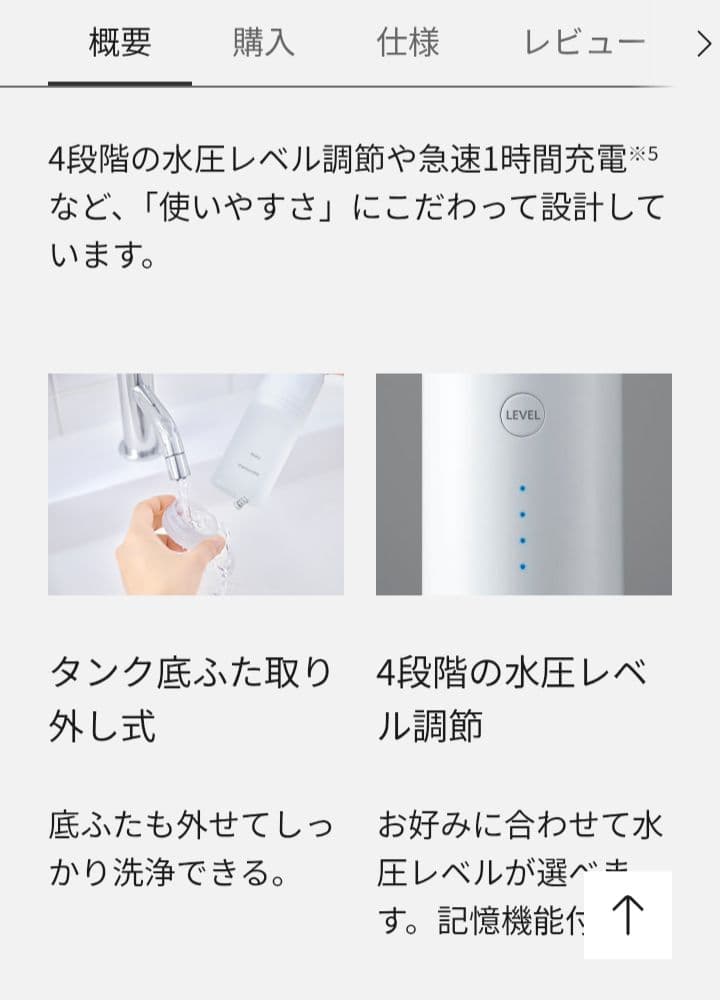 Panasonic ジェットウオッーシャードルツ