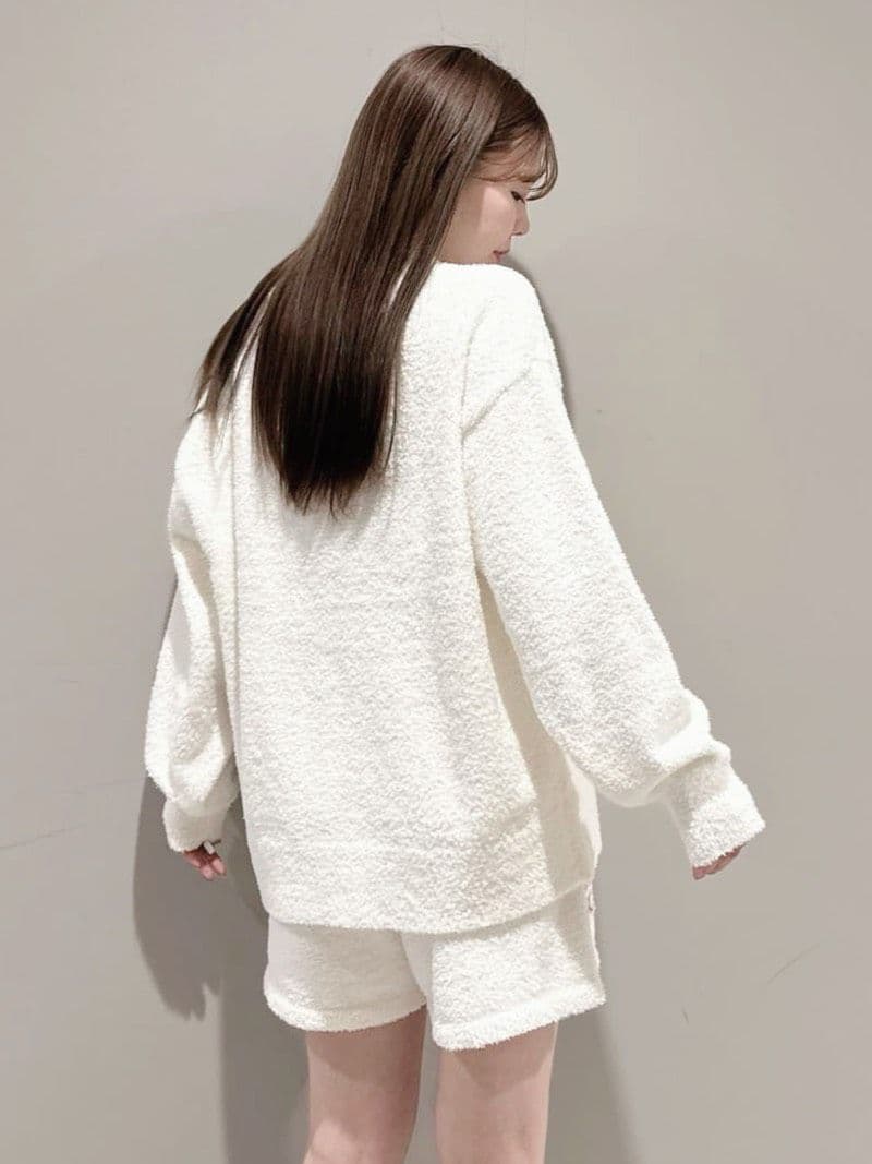 ジェラピケ 完売品✨べビモコチェリージャガードプルオーバー&ショートパンツセット