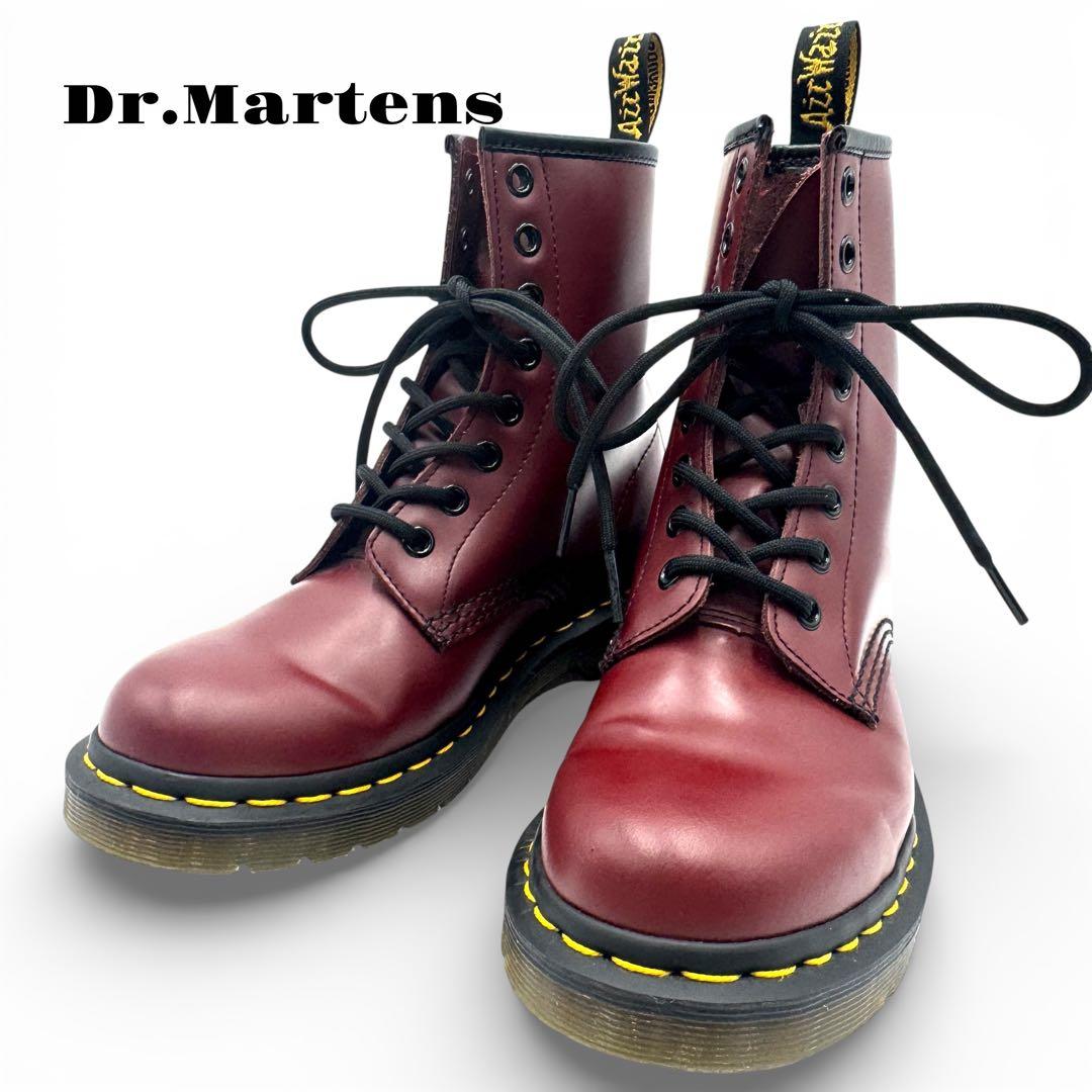 美品 Dr.Martens マーチン 8ホールブーツ 1460 23㎝ ブラウン