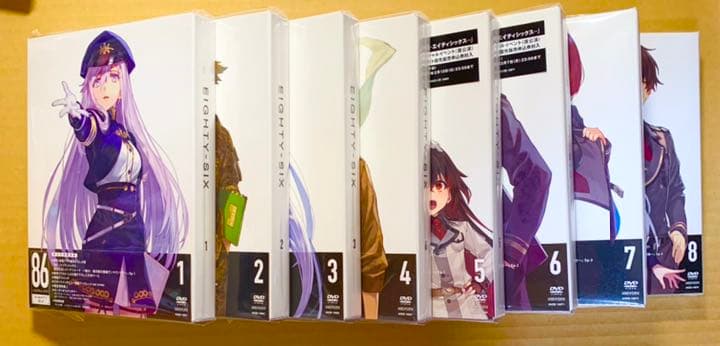 新品 未視聴 86 エイティシックス DVD 全巻 コンプリート セット