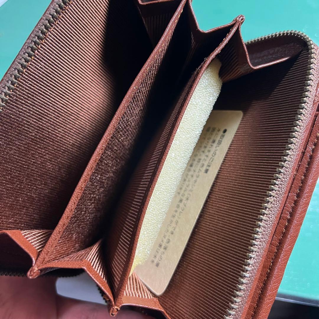 さ*ん様 日本製　京香　デコブランシェ　財布　青い花