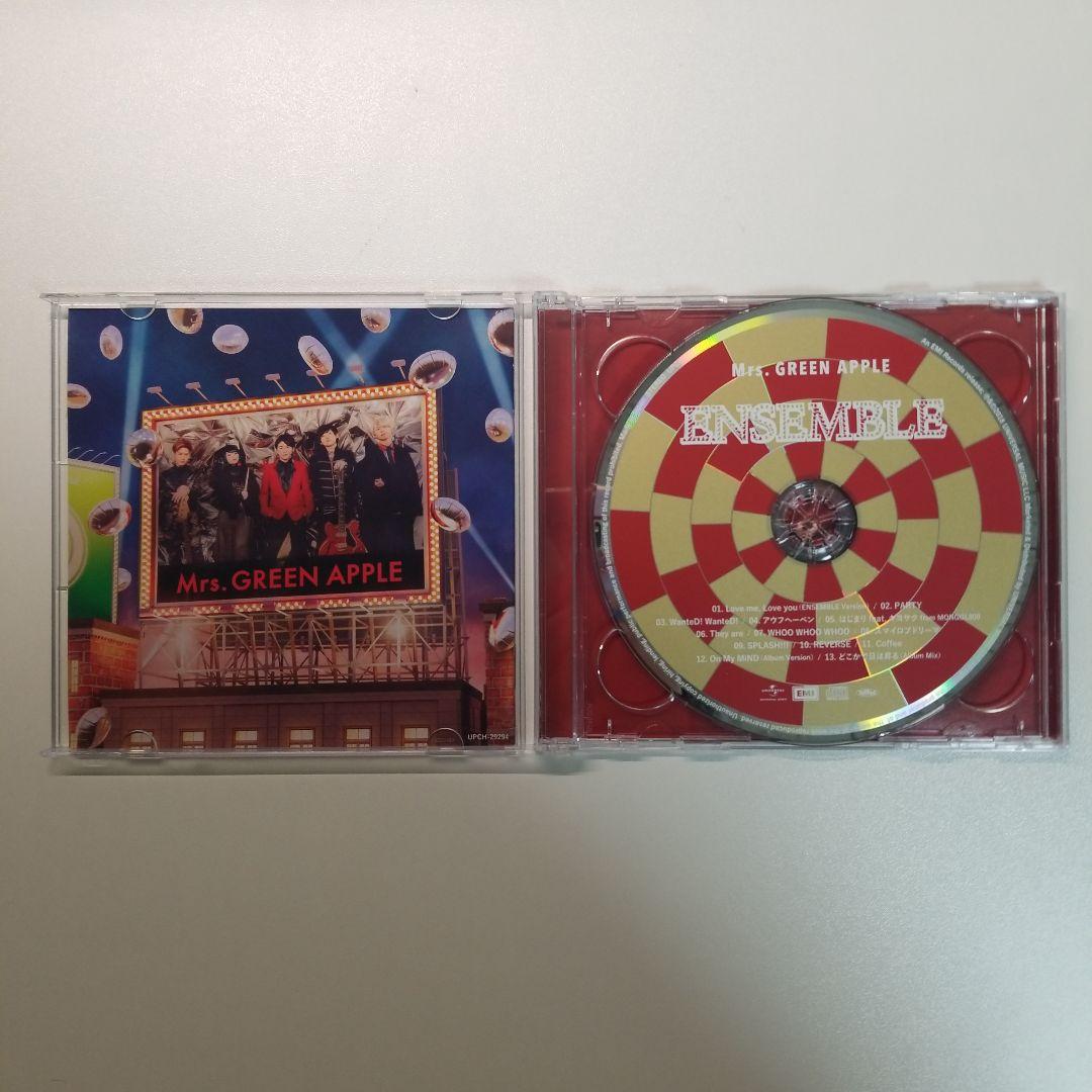 【初回限定盤】Mrs. GREEN APPLE「ENSEMBLE」CD+DVD