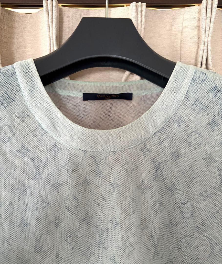 Louis Vuitton シースルーメッシュTシャツ