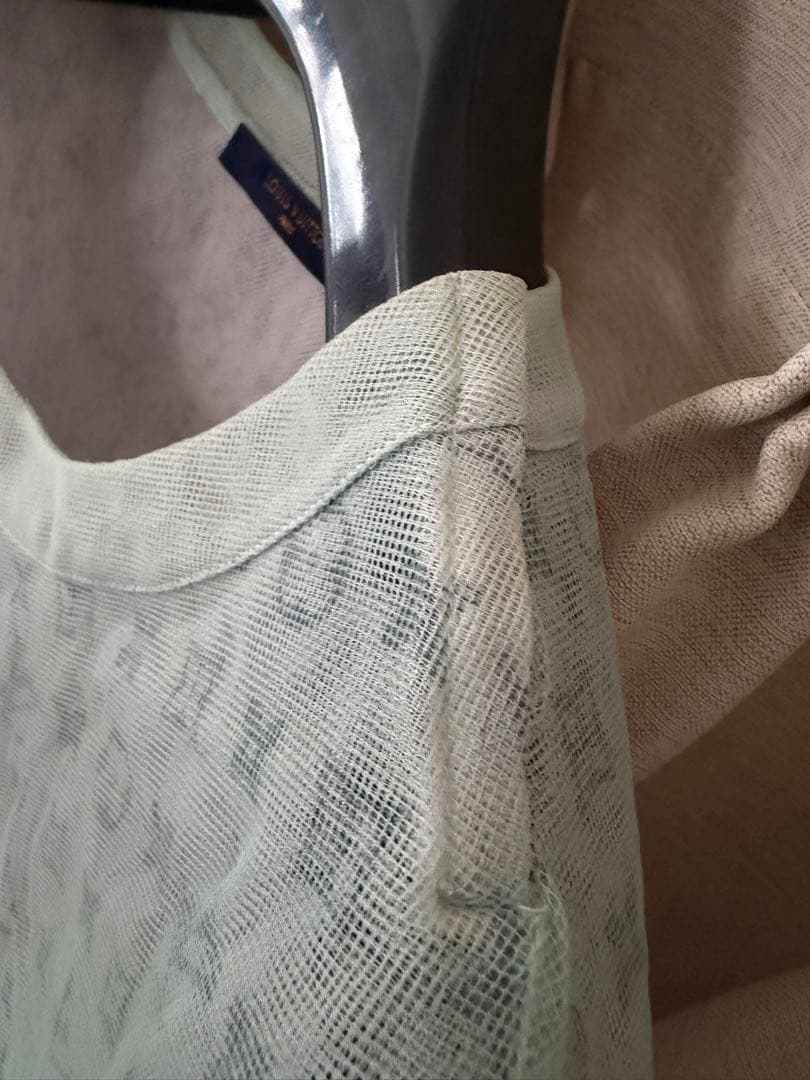 Louis Vuitton シースルーメッシュTシャツ