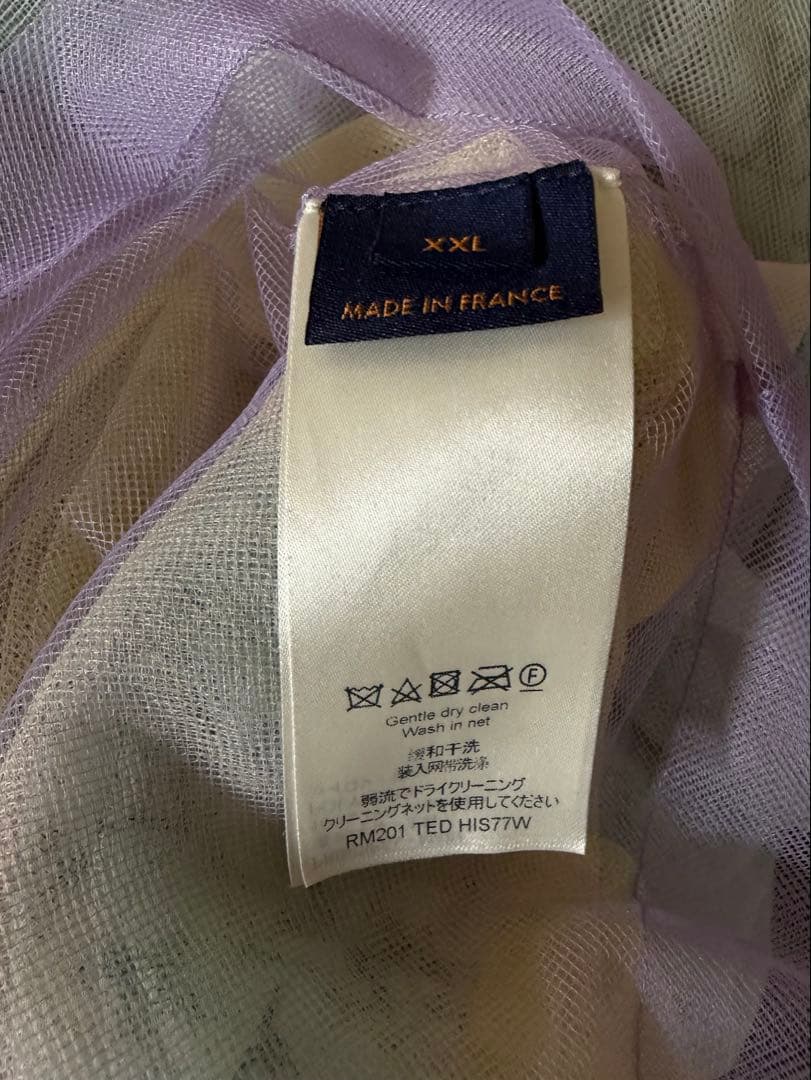 Louis Vuitton シースルーメッシュTシャツ