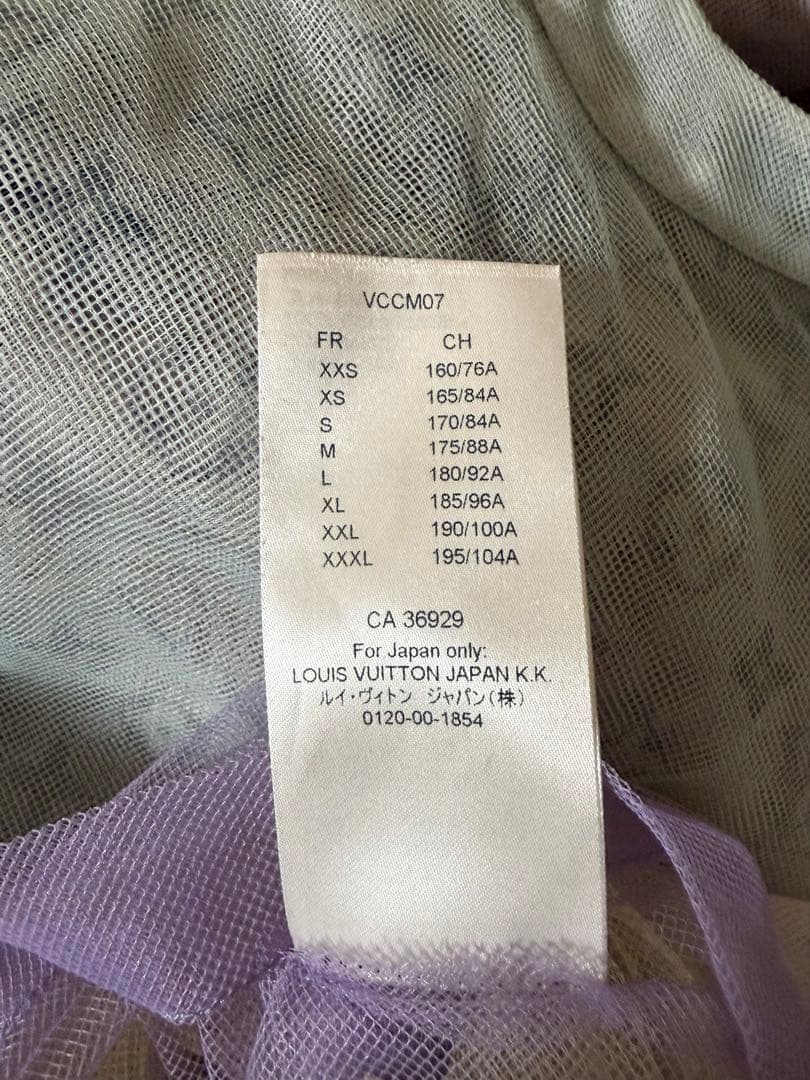 Louis Vuitton シースルーメッシュTシャツ