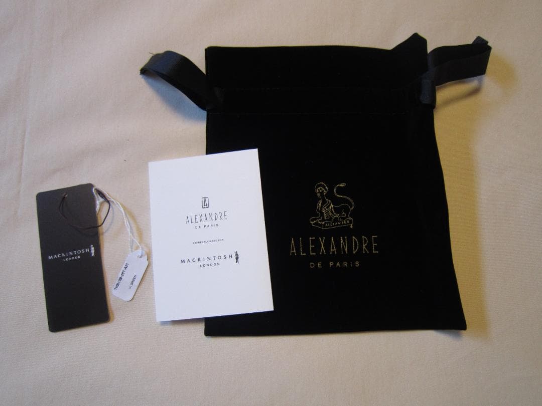 新品☆ALEXANDREアレクサンドルドゥパリ シルクカチューシャ☆コラボ希少