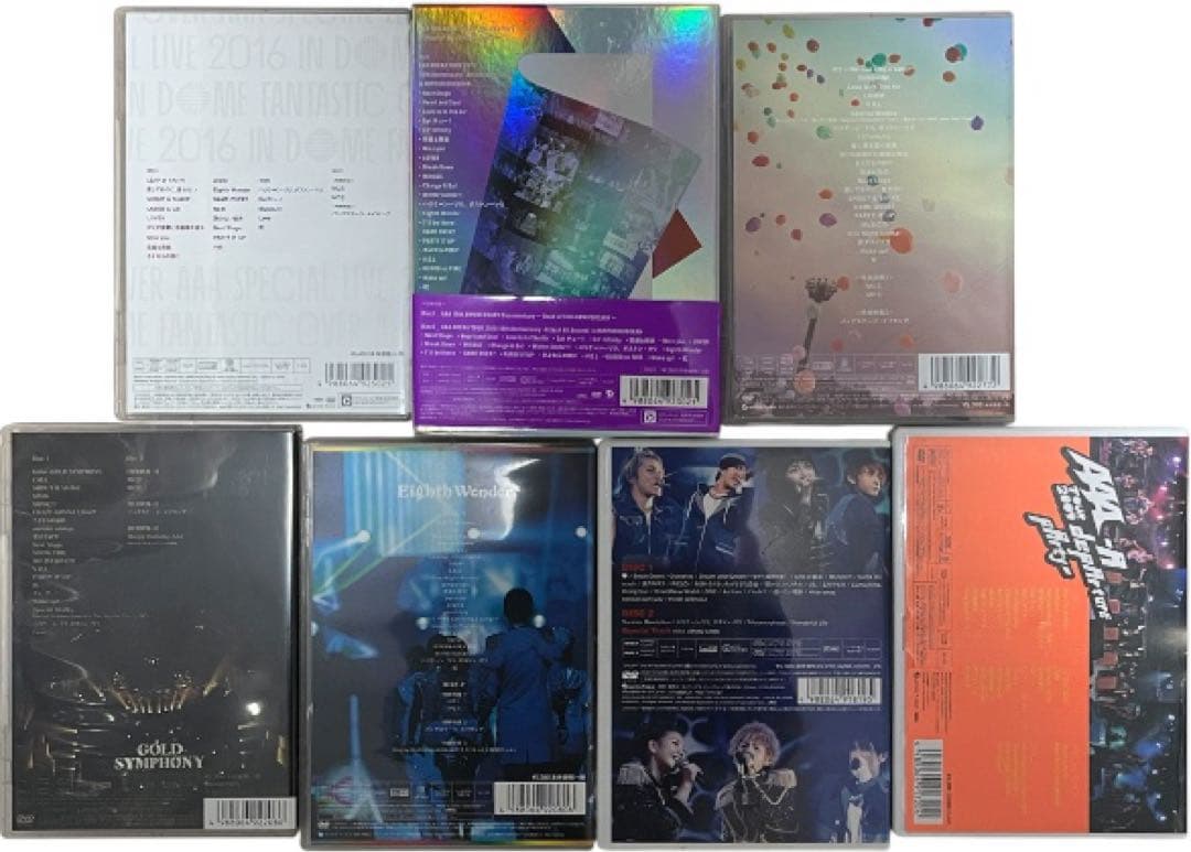 AAA LIVE DVD 7点 まとめ売り