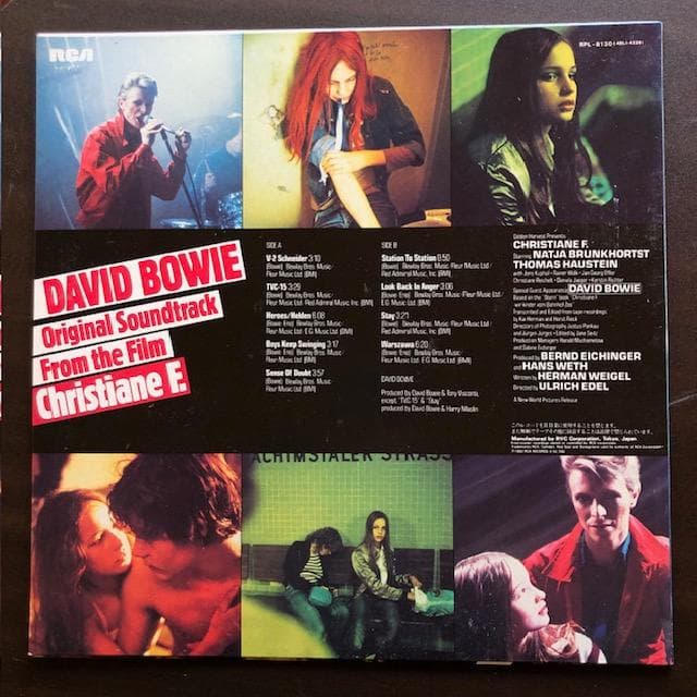 LP デヴィッド・ボウイ クリスチーネ・F 国内盤 RPL-8130 y112